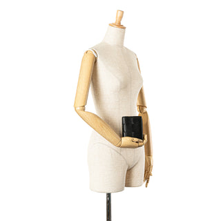 Bottega veneta Lambskin Maxi Intreccio Cassette Zip Wallet
