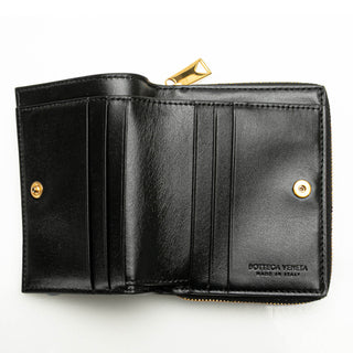 Bottega veneta 	Intreccio Cassette Bifold Zip Wallet