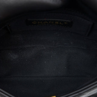 Chanel Mini Quilted Lambskin Lacquered Chain Flap