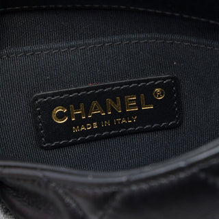 Chanel Mini Quilted Lambskin Lacquered Chain Flap