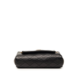Saint Laurent Mini Quilted Lambskin Monogram Nolita Bag