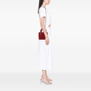 Dior Mini Lambskin Cannage Lady Dior