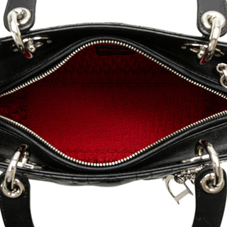 Dior Medium Lambskin Cannage Lady