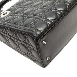 Dior Medium Lambskin Cannage Lady