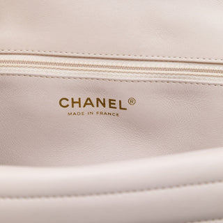 Chanel Medium CC Horizontal Quilted Lambskin Double Flap