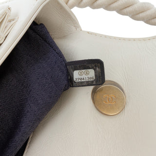 Chanel Crumpled Calfskin En Vogue Rope Flap