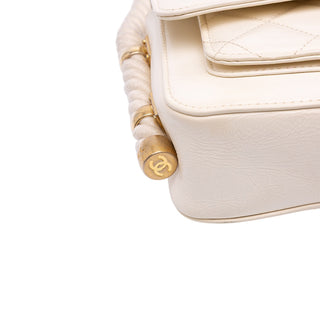 Chanel Crumpled Calfskin En Vogue Rope Flap