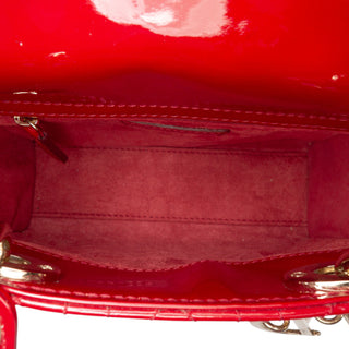 Dior Mini Patent Cannage Lady