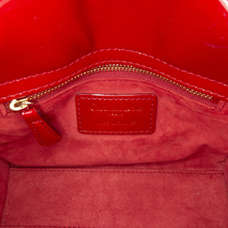 Dior Mini Patent Cannage Lady