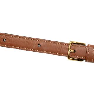 Celine Teen Triomphe Coated Canvas and Calfskin Triomphe Crossbody