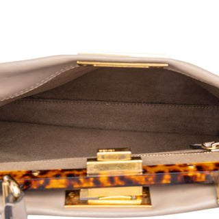 Fendi Medium Leather Peekaboo Iconic Satchel