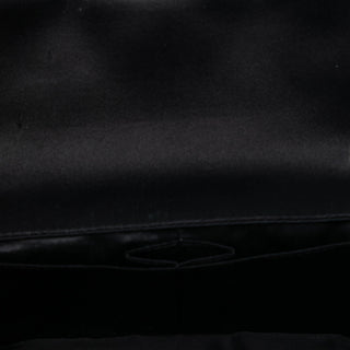 Chanel Quilted Satin Precious Jewel East West Flap