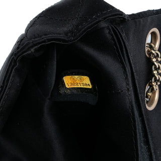 Chanel Quilted Satin Precious Jewel East West Flap