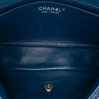 Chanel Quilted Denim Classic Single Flap