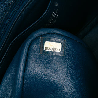 Chanel Quilted Denim Classic Single Flap