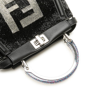Fendi Mini Leather Beaded Peekaboo Iconic