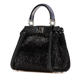 Fendi Mini Leather Beaded Peekaboo Iconic