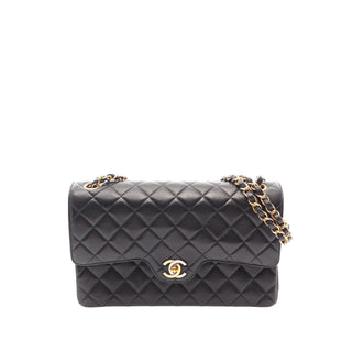 Chanel Limited Edition Paris Quilted Lambskin Double Flap