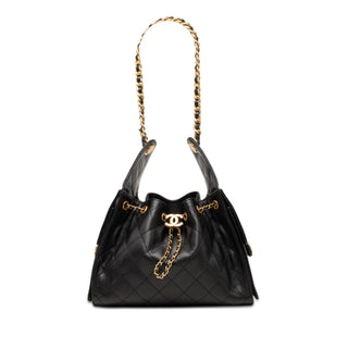 Chanel Small Quilted Caviar Chanel 25 Hobo