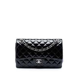 Chanel Jumbo Classic Patent Double Flap