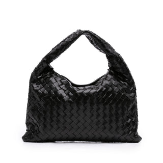 Bottega Veneta Small Calfskin Intrecciato Hop Hobo