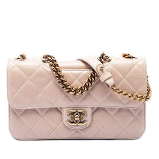 Chanel Medium Quilted Glazed Calfskin Perfect Edge Flap