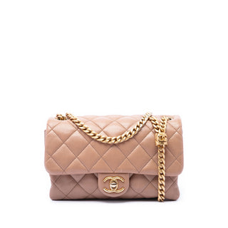 Chanel Small Quilted Lambskin Pillow Crush Flap