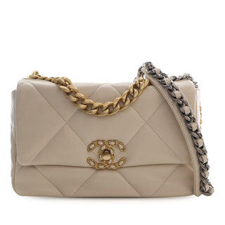 Chanel Medium Lambskin 19 Flap