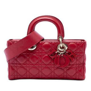 Dior Medium Lambskin Cannage Lady D Joy