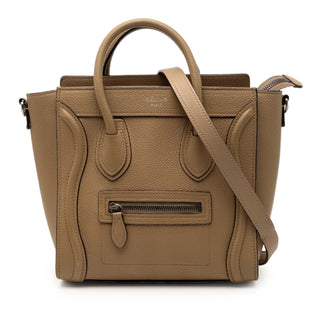Celine
Nano Leather Luggage Tote