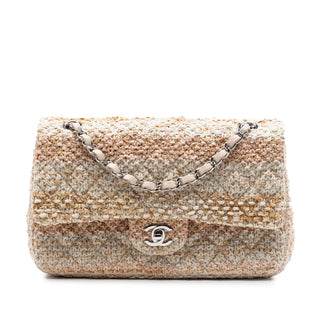 Chanel Medium Classic Tweed Double Flap