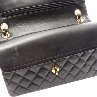 Chanel Limited Edition Paris Quilted Lambskin Double Flap