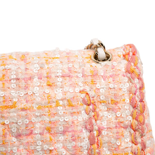 Chanel
Medium Classic Tweed Sequin Braided Double Flap