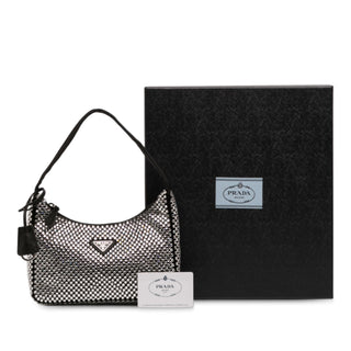 Prada
Mini Satin Crystal Re Edition 2000 Shoulder Bag