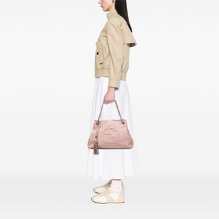 Gucci Medium Calfskin Soho Chain Tote