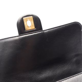 Chanel Small Quilted Calfskin Straight Lined Flap