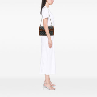 Gucci Medium GG Denim Dionysus Shoulder Bag