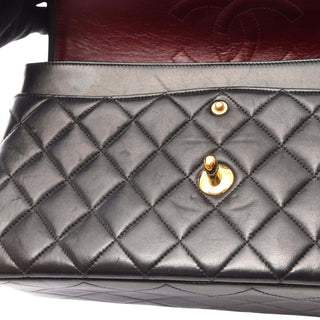 Chanel Limited Edition Paris Quilted Lambskin Double Flap