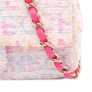 Chanel Mini Rectangular Tweed Single Flap