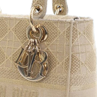 Dior
Medium Canvas Cannage Lady D Lite