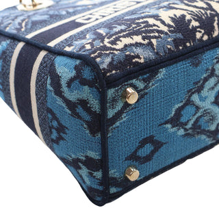 Dior
Medium Embroidered De Jouy Lady D Lite