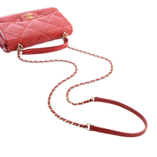 Chanel Small Lambskin Easy Carry Flap