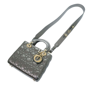Dior
Small Metallic Lambskin Cannage My ABCDior Lady Dior
