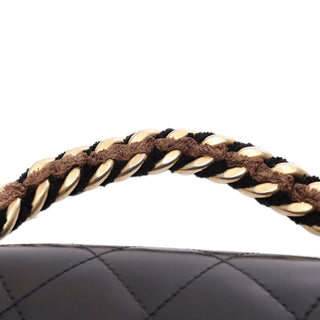 Chanel Small Quilted Calfskin Straight Lined Flap
