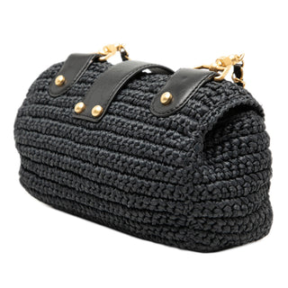 Chanel CC Raffia Crossbody