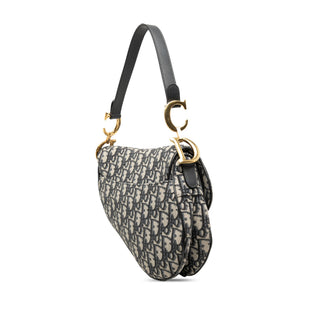 Dior
Oblique Canvas Saddle Bag