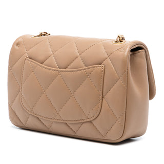 Chanel
Mini Rectangular Quilted Lambskin Heart Charms Flap