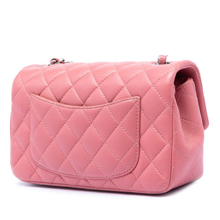 Chanel Mini Rectangular Classic Lambskin Single Flap