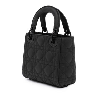 Dior Mini Ultra Matte Calfskin Cannage Lady Dior