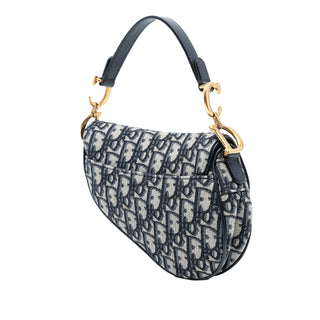 Dior
Mini Oblique Canvas Saddle Bag